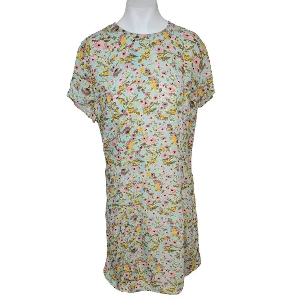 Something Navy Easy Flirty Mini Dress Size Medium